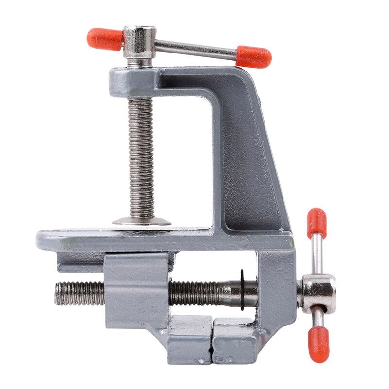 Mini Kolomboor Bankschroef Tafel Aluminium Plat 50mm Reparatie Tool Mini Kolomboor Bankschroef Tafel Aluminium Plat 50mm Reparatie Tool