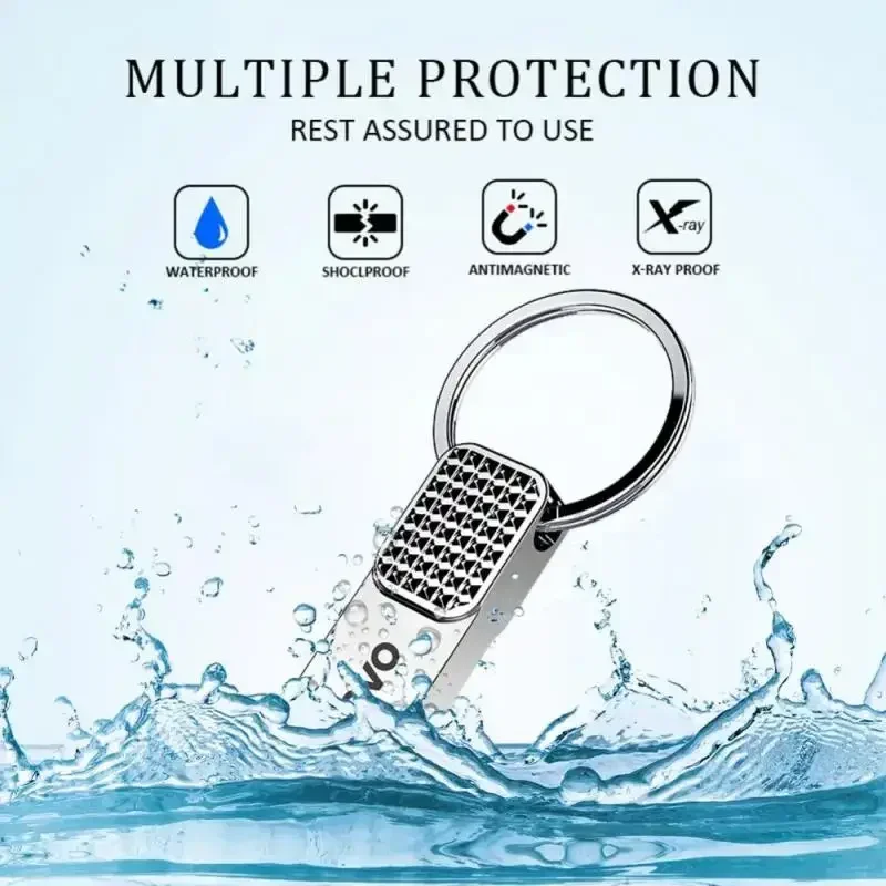 Original Lenovo 2TB USB Flash 3.0 Drive Metal Real Capacity 1TB 512GB Memory Stick High Speed Flash Disk Storage U Disk For PC