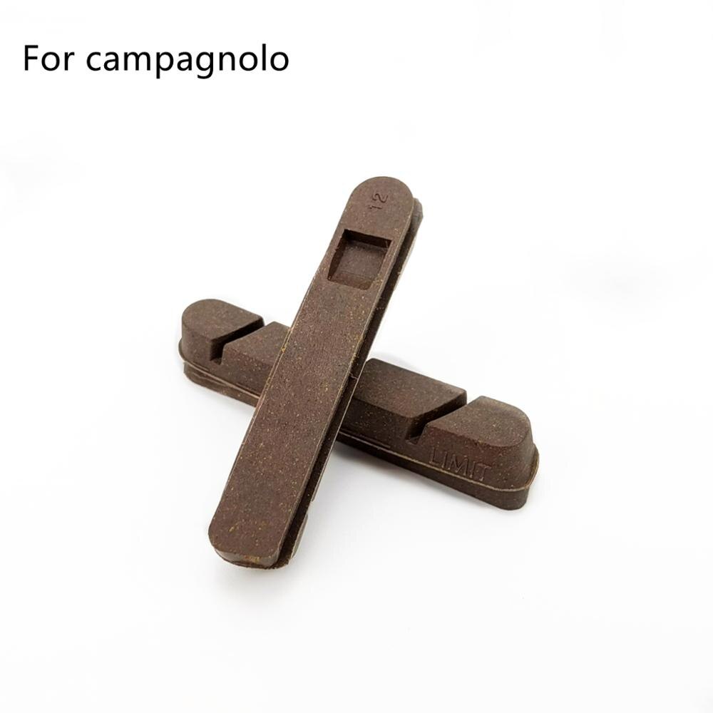 ! Cork brake pads for carbon rims road bike brake pads used for carbon wheelset rim brake pads