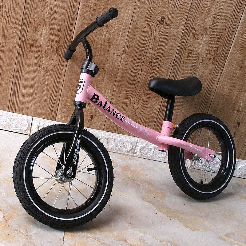 3-6 Years Old Children's Balance Bike 12-inch Scooter Baby Walker Two-wheeled Outdoor Sports Bicycle Kid Toy