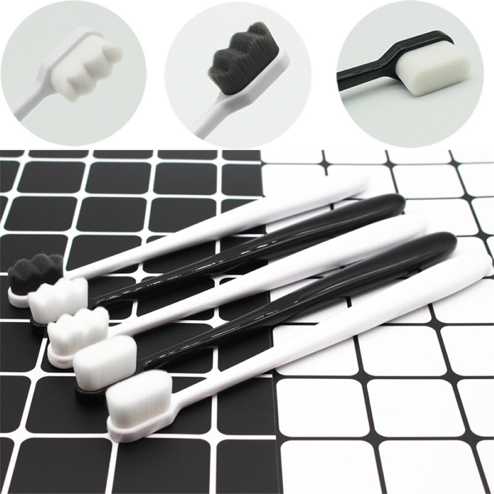 Portable Ultra-fine Soft Bristles Oral Cleaning Toothbrush Dental Care Supplies