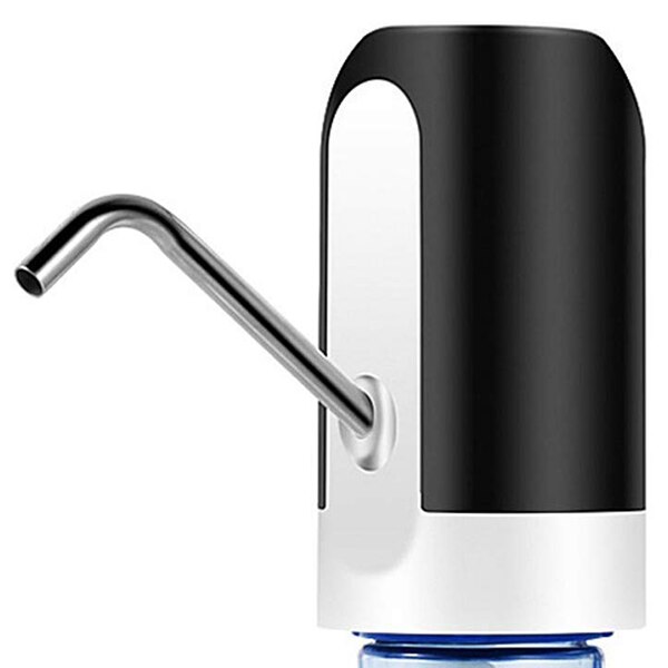 Universal usb-opladning bærbar automatisk elektrisk drikkevandsflaske pumpedispenser (passer til de fleste 1-6 gallon flaske vand switc