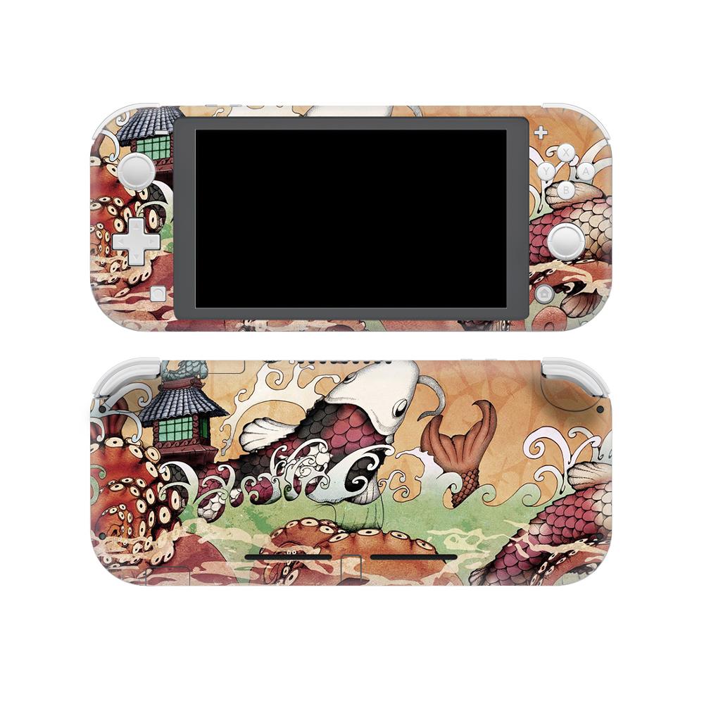 Waterdichte Volledige Frontjes Vinyl Skin Decal Stickers Cover Voor Nintendo Schakelaar Lite Handheld Console # YSNSL0495-0620: YSNSL0542