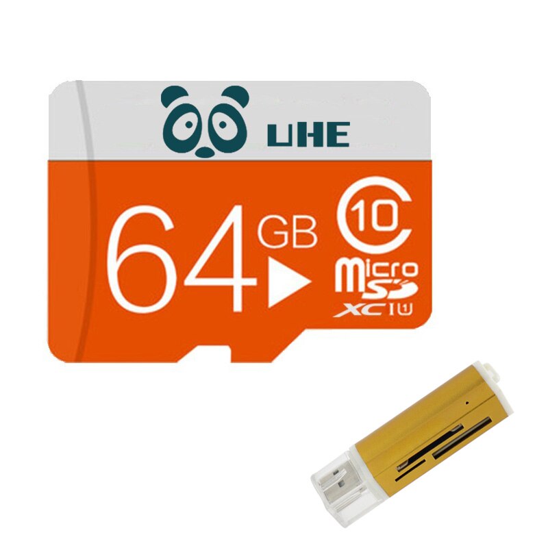 Micro SD 16GB 8GB 4GB memory Canrd 32GB cartao de memoria 64GB microsd carte with card reader free shiping: 64GB