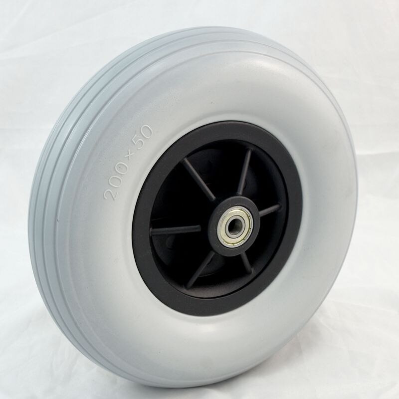 8 pollici Sedia A Rotelle Anteriore caster wheel 200*50 Per Il potere sedia a rotelle o manuale sedia a rotelle