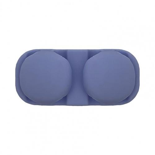 Organisateur de fil Compact et utile, 4/6 trous, gain de place, fixation de câble Portable, Flexible pour la maison:  Purple 4