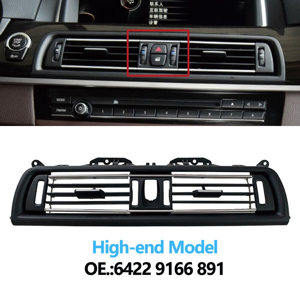 Centrale airconditioning-ventilatierooster voor de voorste console voor bmw 5 -serie  f10 f11 520i 523i 525i 528i 535i 64229166885 64229209136