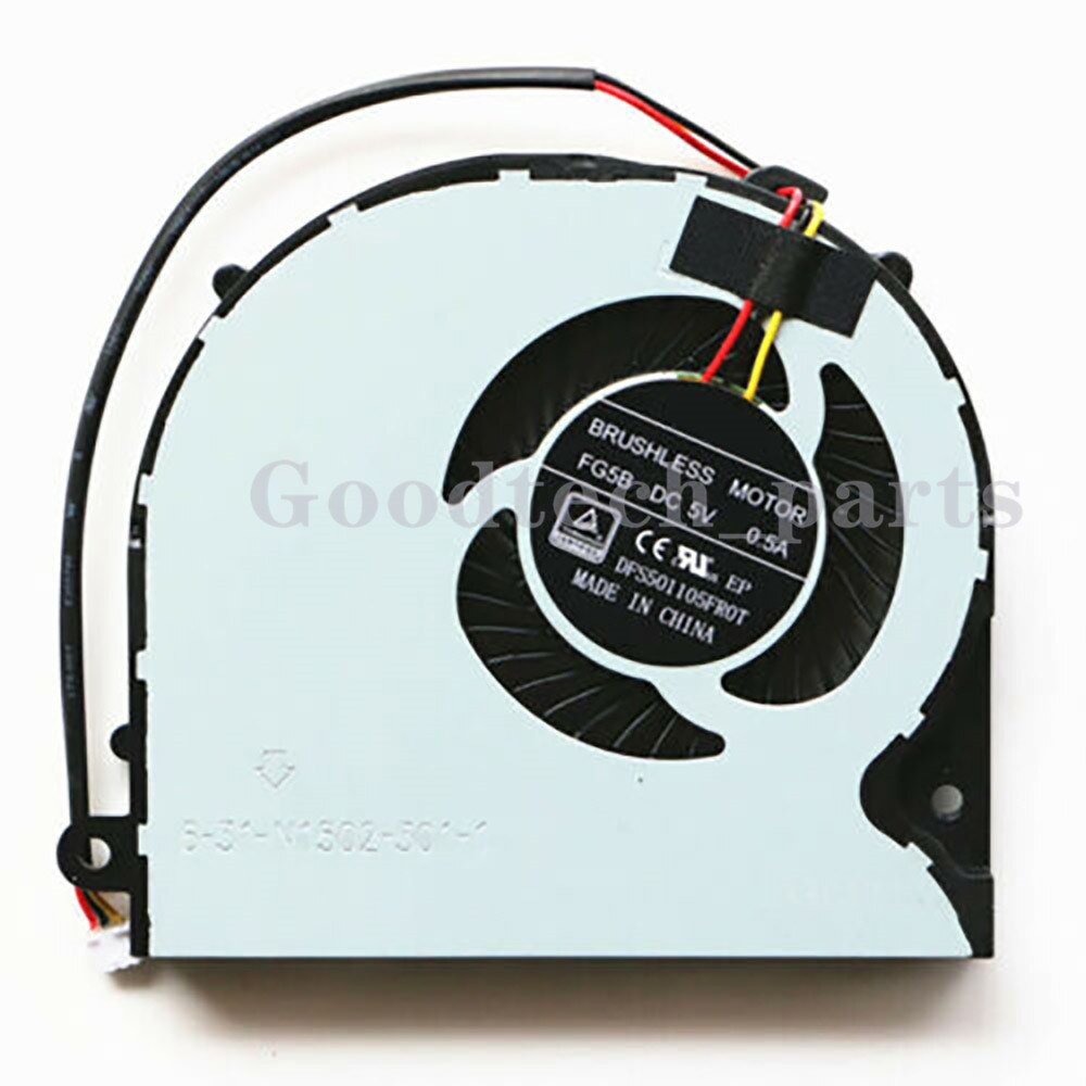 CPU cooling fan GPU Fan for Clevo P650 P651 P650SA P650SE P651SE p650n NP8651 6-31-N1502-301-1 6-31-P6502-201