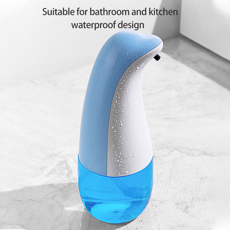 Bathroom Foam Soap Dispenser Cute Dolphin Style USB Charging Luxury Intelligent Wireless Induction Electric Foam Machine