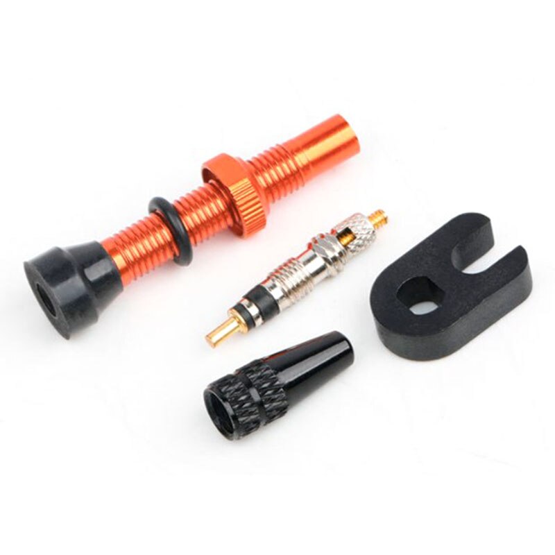 MTB Mountain Bike Carbon Rim Tubeless Valve Road Bicycle Aluminum Alloy French Presta Valve F/V 40MM 60MM