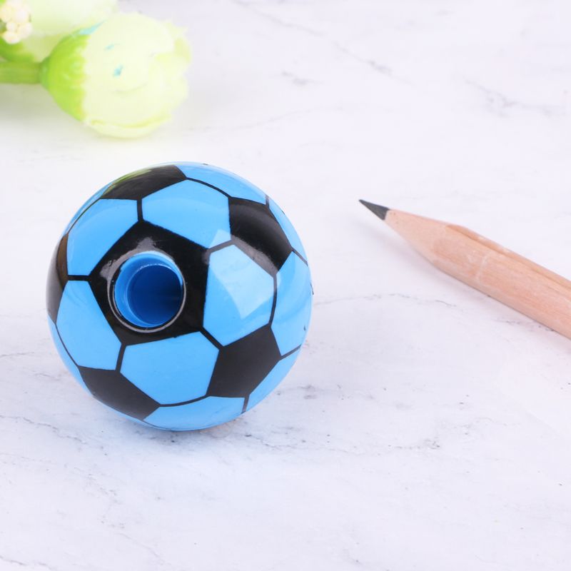 Soccer Ball Pencil Sharpener Football Shape School Supplies Stationary