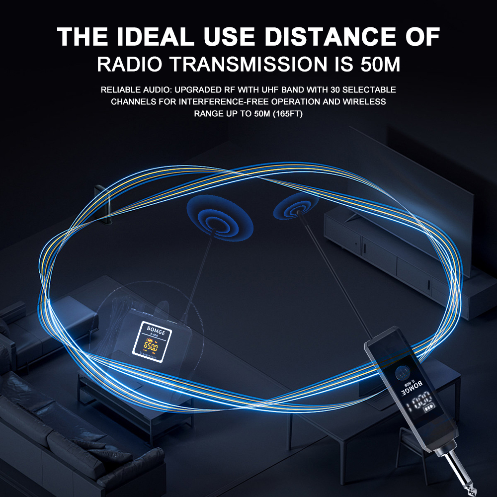 Micrófono Lavalier inalámbrico con auriculares Lavalier Beltpack transmisor receptor Collar auriculares micrófono para grabación de mezclador de audio