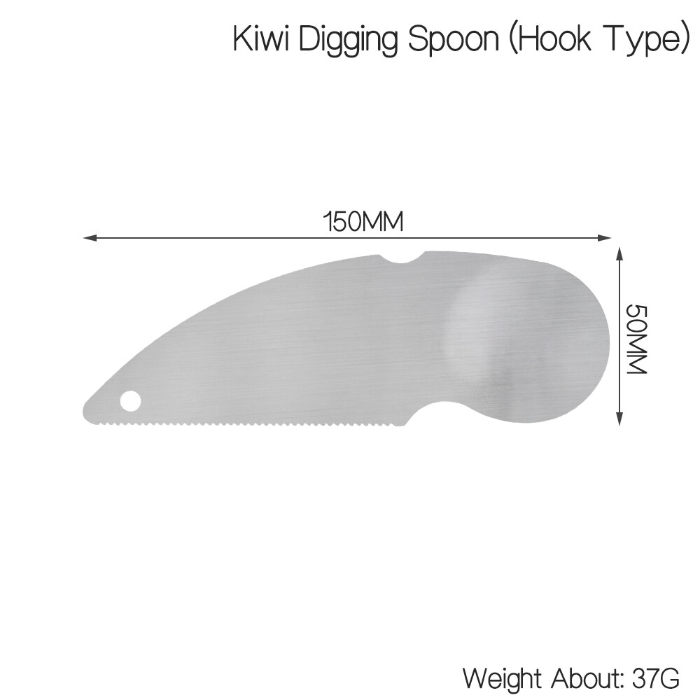 Multifunktionale Obst Graben Löffel Kiwi Obst Graben Küche Kreative Gerät Schälen und Schneiden Obst Mini Gerät Zwei-Stück: Haken Typ