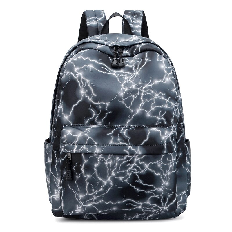 Atinfor Nylon Frauen Wasserdichte Rucksack Mädchen Täglichen Buch Tasche Schule Taschen für Teenager: Gray