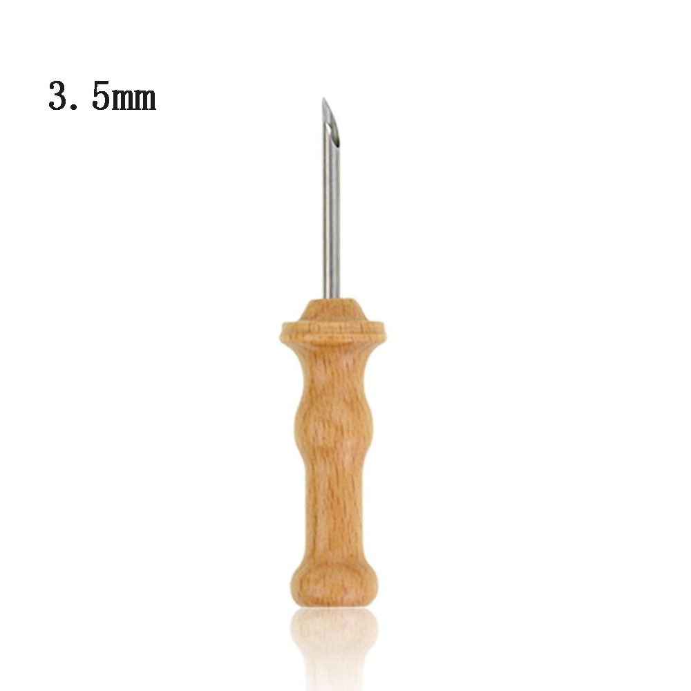 1Pc Adjustable Punch Needle Weaving Stitching Kit Rug Yarn Needle Embroidery Pen Felting Rug Hooking Threader Needles Plastic: 2-3.5mm