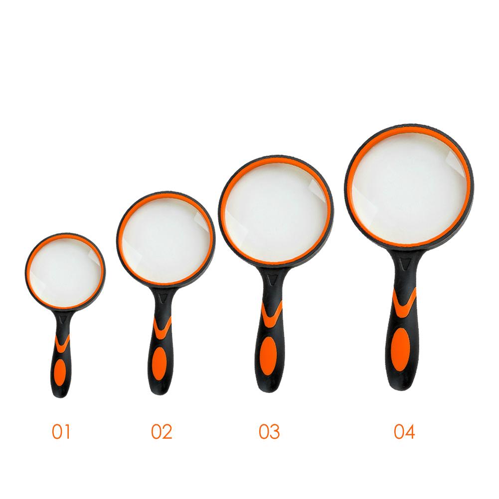 10X Magnifying Glass Portable Handheld Magnifier for Jewelry Newspaper Book Reading High Definition Eye Loupe Glass