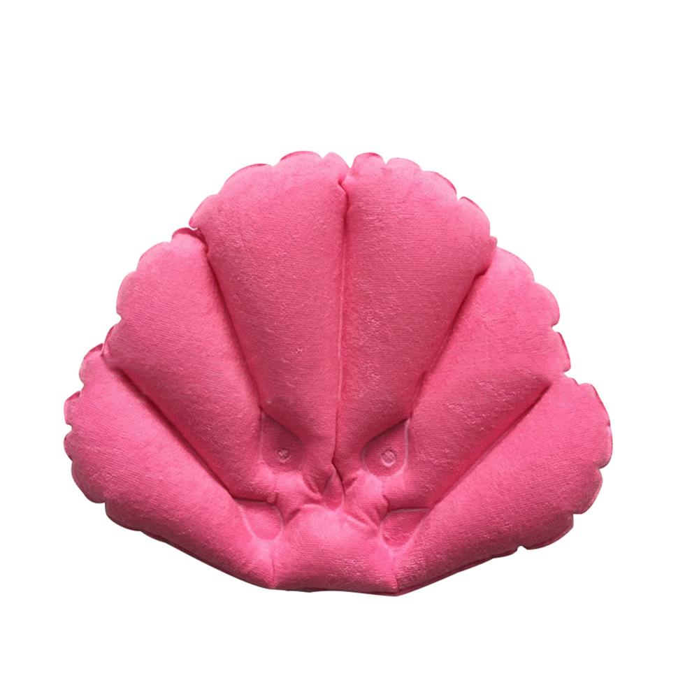 Bathroom Bath Pillow Inflatable Bath Spa Pillow With Suction Cups Bathtub inflatable pvc bath pillow Household