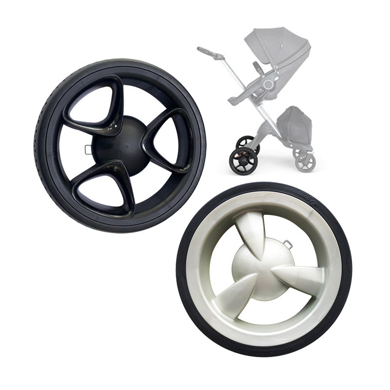 Ruote per passeggino per Stokke Xplory V3 V4 V5 B-ruota posteriore compatibile Dsland accessorio originale parti leggere del carrello del bambino
