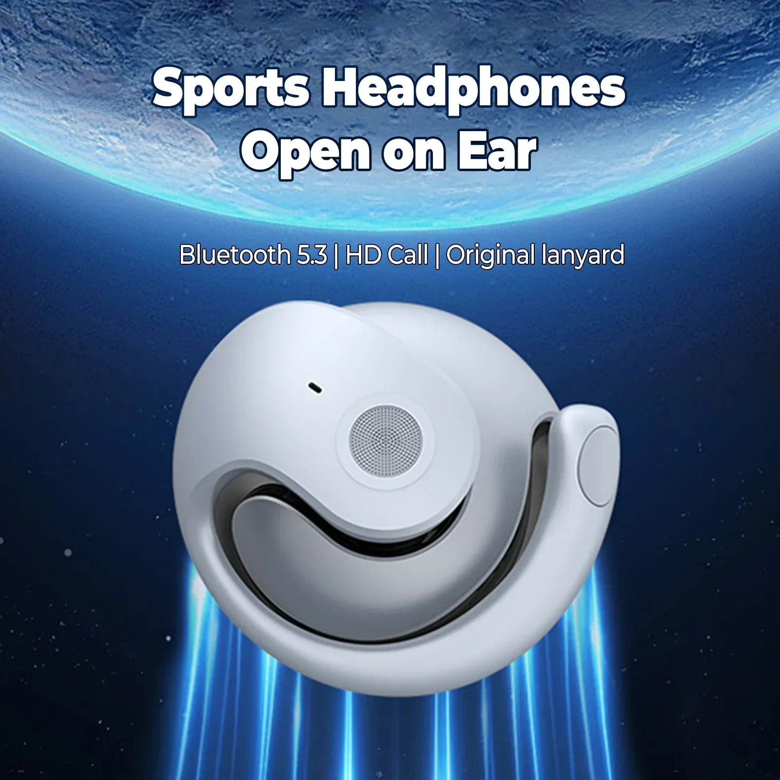 Oryginalne słuchawki BY01 OWS bezprzewodowe Bluetooth 5.3 t26 długa żywotność baterii słuchawki douszne jakość dźwięku HIFI słuchawki inteligentne połączenie HD