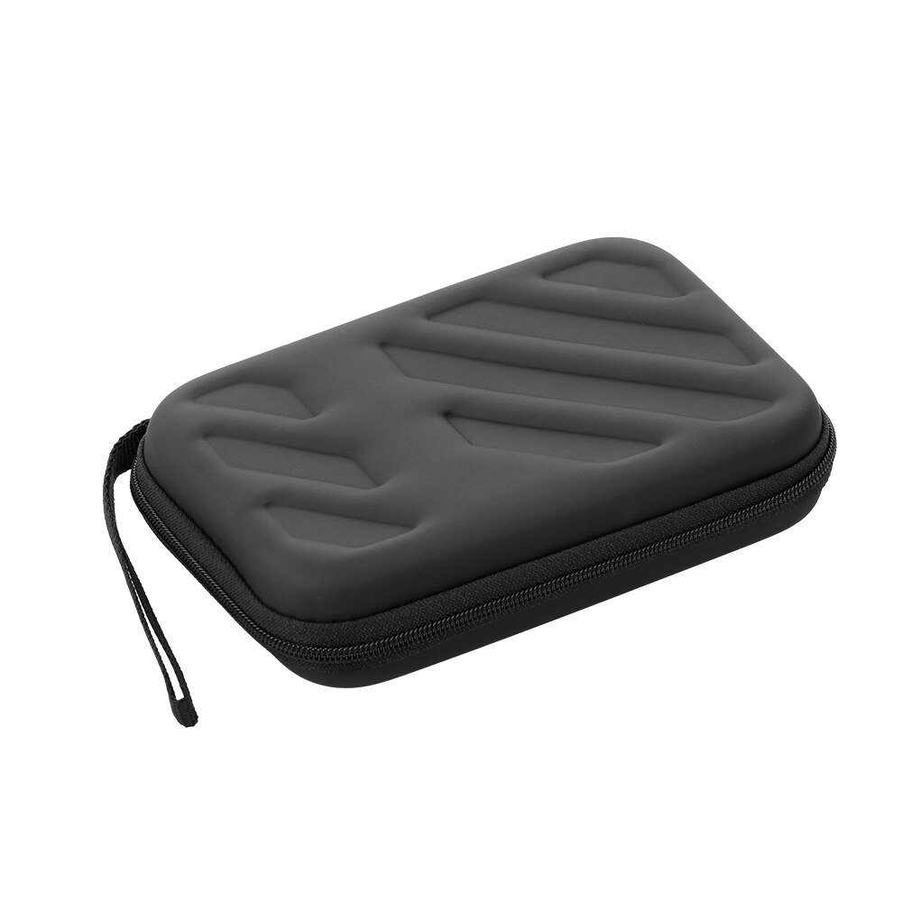 Étui pour disque dur externe EVA 2,5 pouces, résistant aux chocs, avec poche en maille et étui de transport en tissu doux pour voyage et bureau