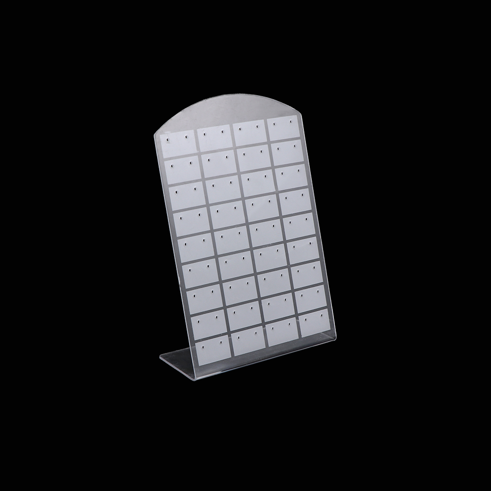 24/36 paar oorbellen sieraden display houder organizer opberghanger oorstekers display standaard display rek voor dames sieraden gereedschap: Wit / 24 paar
