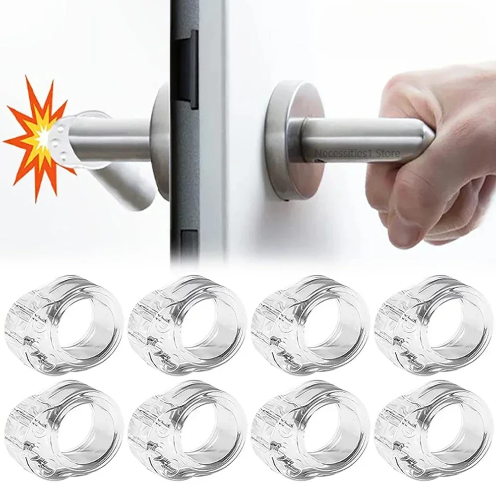 Haustürstopper, Silikon-Türstopper, Wandschutz, Silikon-Gummi-Pads, stoppt Griff, Stoßstange, Hardware-, Heimstopper, Verbesserung
