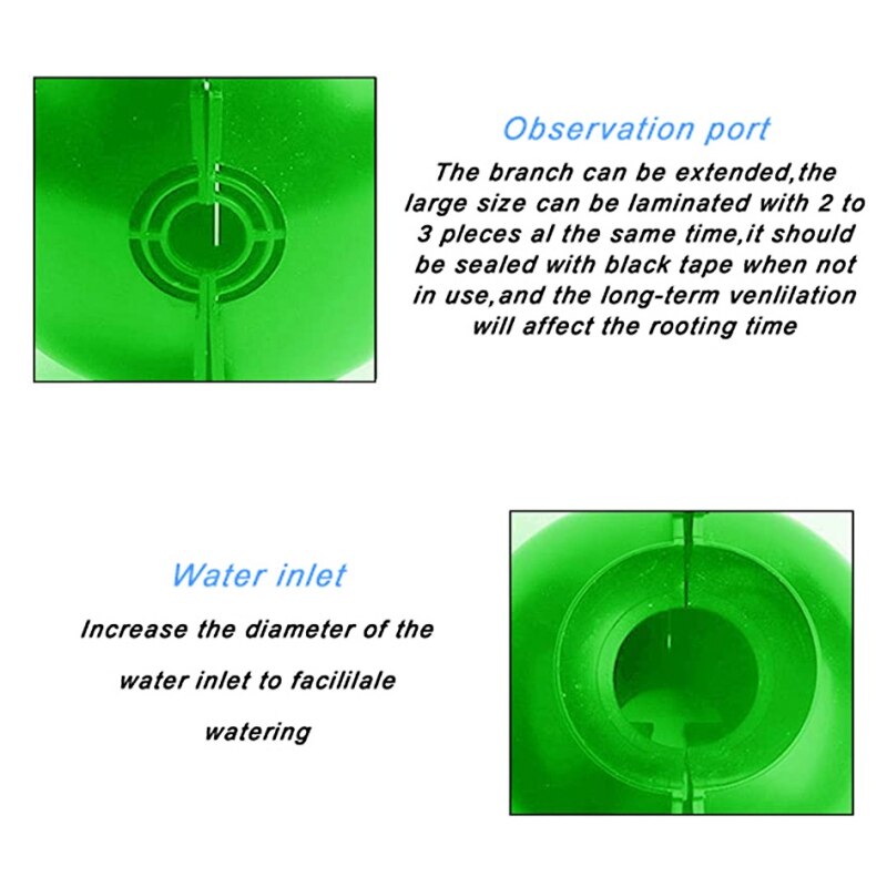 Garden Plant Grafting Box Culture Box Plant Root Device Garden High Pressure Box Outdoor Indoor