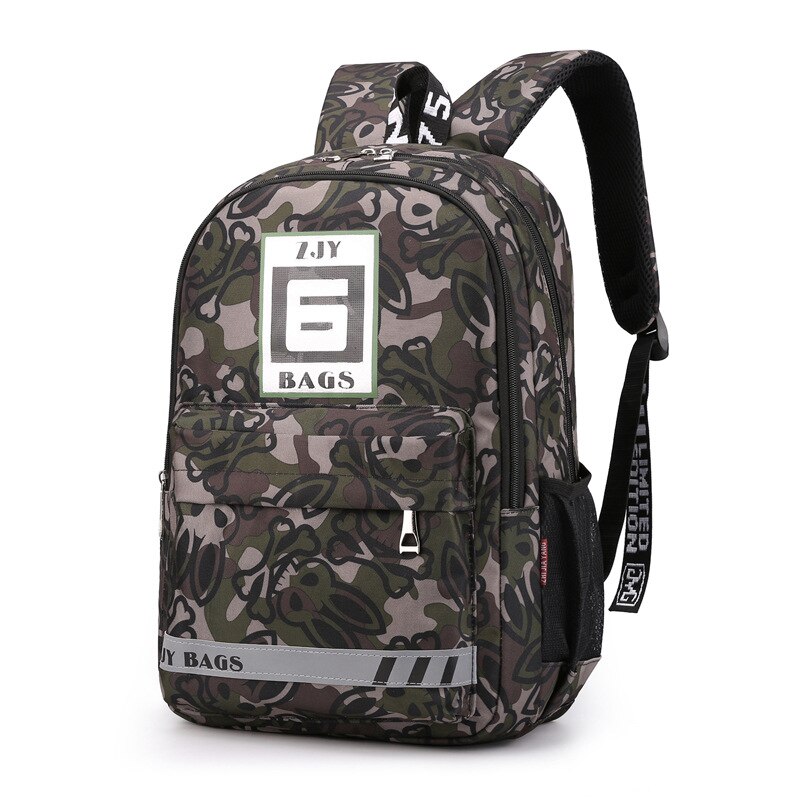 Camouflage Schooltassen Waterdichte Kinderen School Rugzak Jongens Basisschool Rugzak Boek Bag Kids Satchel Mochila Escolar