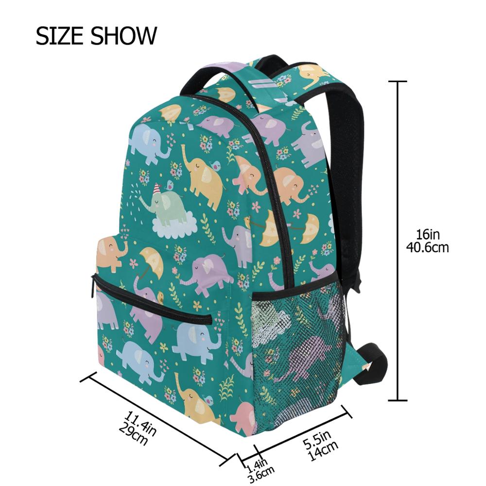 Elephant Style Women School Bag Brand Travel Backpack For Girls Teenagers Stylish Laptop Bags Rucksack girl schoolbag
