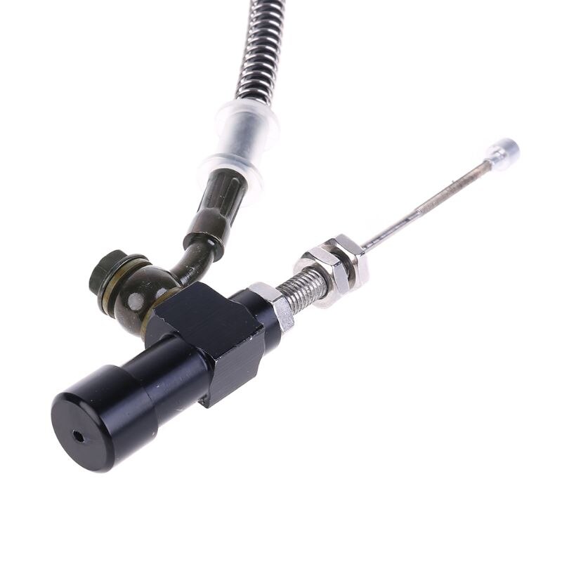 7/8 "22mm Motorrad CNC Hydraulische Kupplung Kit Hebel Master Zylinder Stricken Öl Schlauch 125 ~ 250cc 37JE