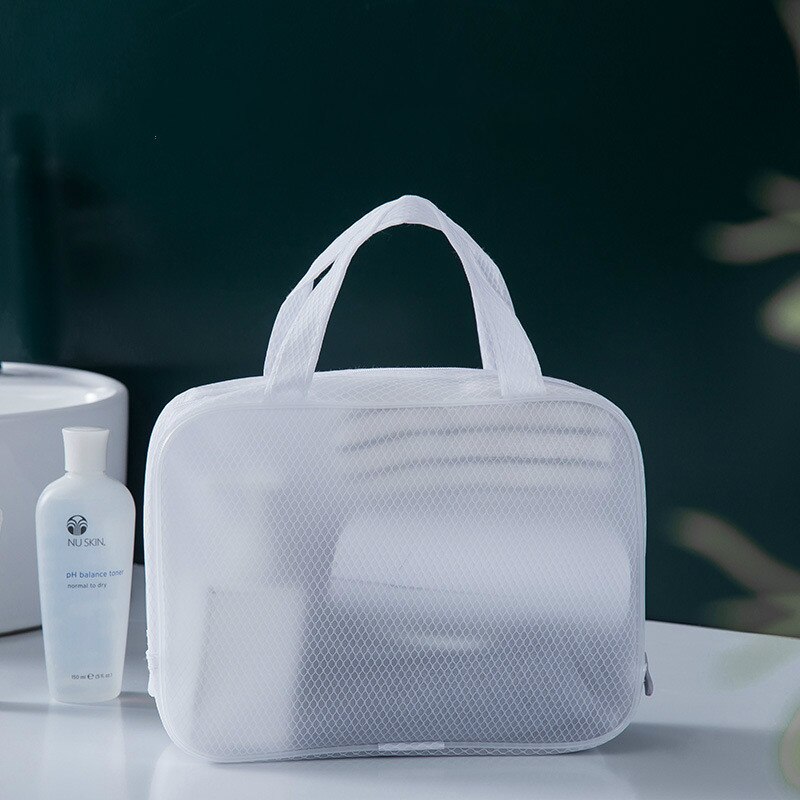 Large-capacity Simple Cosmetic Bag Wash Bag Eva Transparent Waterproof Cosmetic Bag Multi-function Portable Travel Storage Bag: B