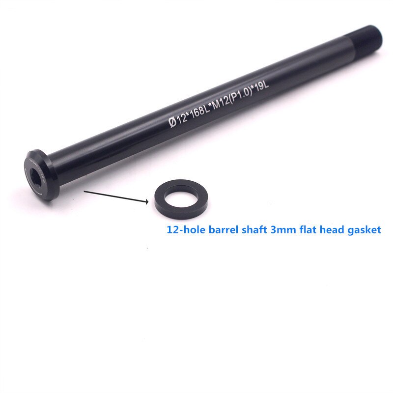 Eje de bicicleta de montaña, palanca de Rlease rápido, 12x142 /12x135 /12x148: 12x148 Flat gasket
