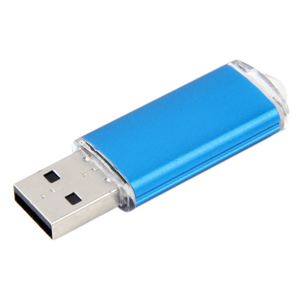 Large Capacity 32 GB 32GB USB 2.0 Mini Thumb Memory Stick Pen Flash Drive Blue Portable Size High Speed USB Flash Drive