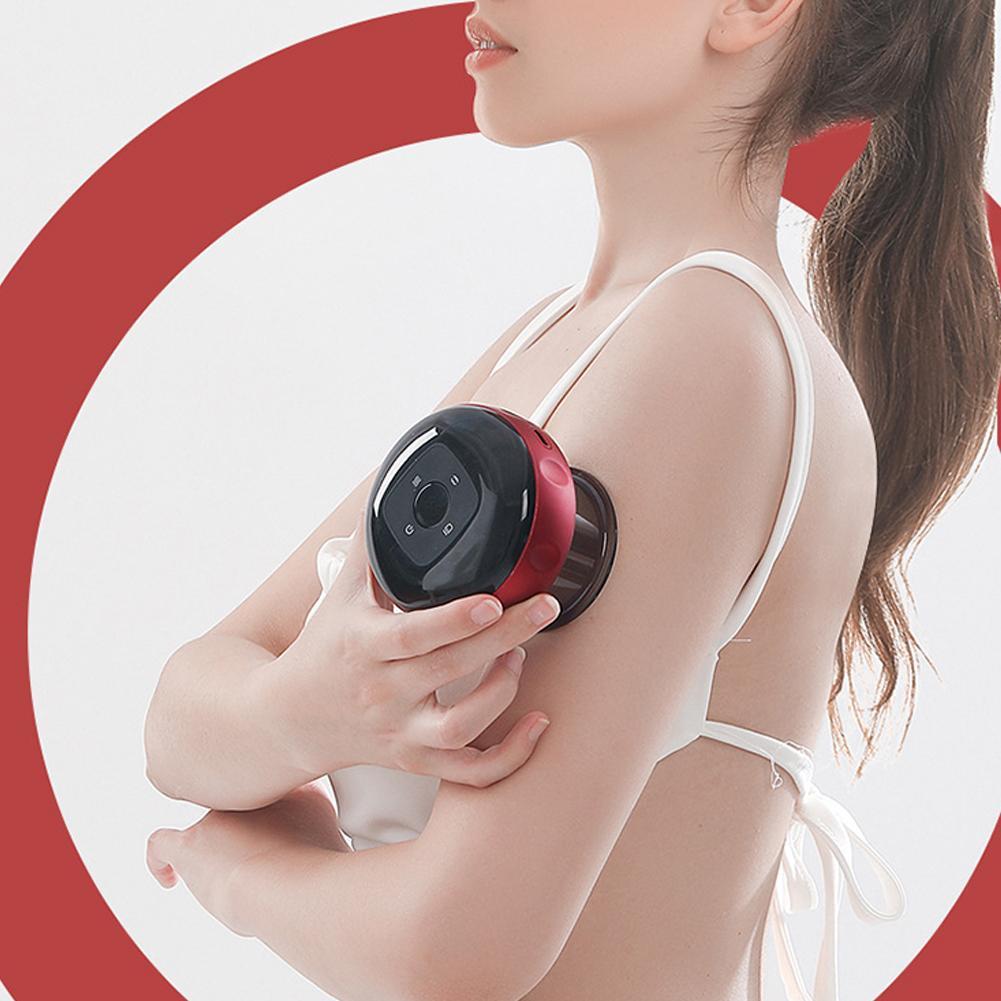 Cupping Therapy Machine Electric Cupping Massager Vibration Function Muscle Stimulator Massage Points Vacuum Suction Cups