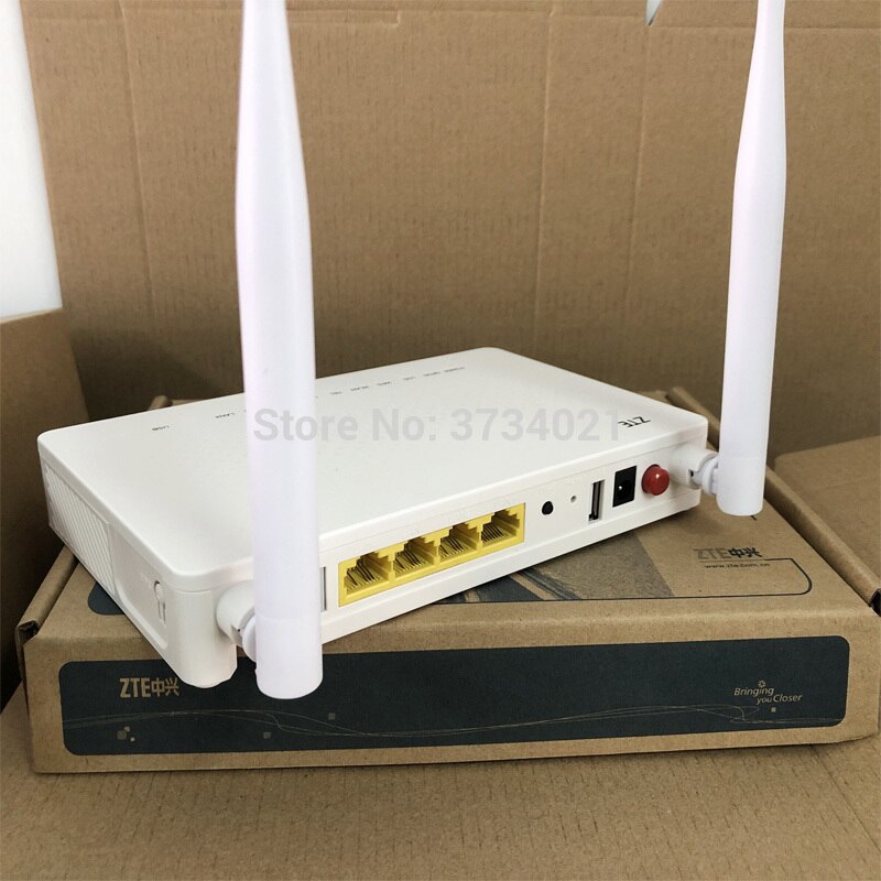 zte gpon terminal zxa10 f660 v8 8.0 version GPON onu ont 1GE 3FE 5Dbi External Wifi, English firmware