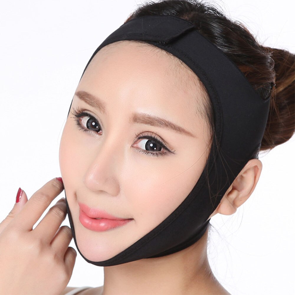 NEUE S-XL Doppel Kinn Gesicht Verband Schlank Aufzug hoch Anti Falten Maske Gurt Band V Gesicht Linie Gürtel Frauen Abnehmen dünne Gesichts Schönheit