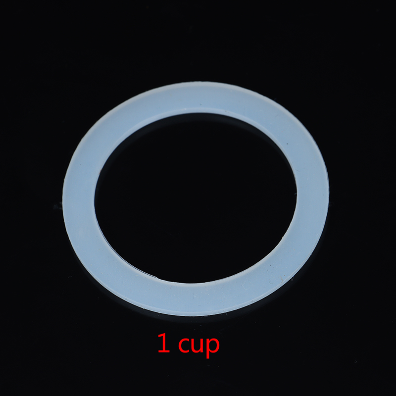 1 Stuk Koffie Rubber Ring Bialetti Pakking Flexibele Wasmachine Pakking Vervanging Voor Kopjes Moka Pot Espresso Koffiezetapparaten Deel: Dull