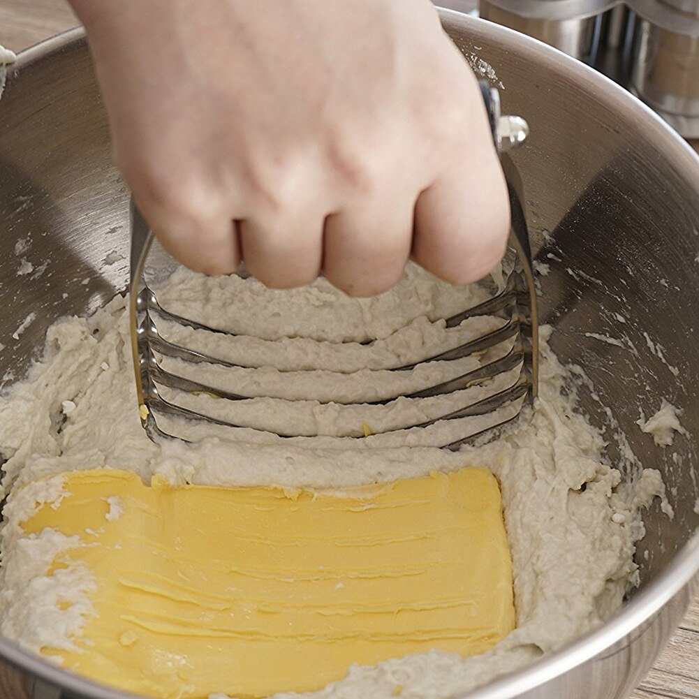 Stainless Steel Flour Mixer Dough Kneading Machine Baked Essential Kitchen Gadgets Egg Mixer Kitchen Blender Baking