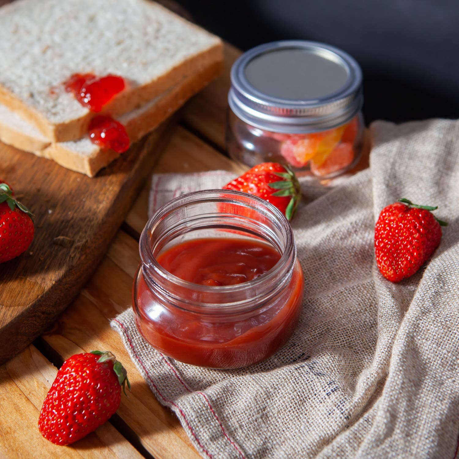 Mason Jars With Regular Lids Ideal for Jam Honey Wedding Favors Shower Favors DIY Magnetic Spice Jars