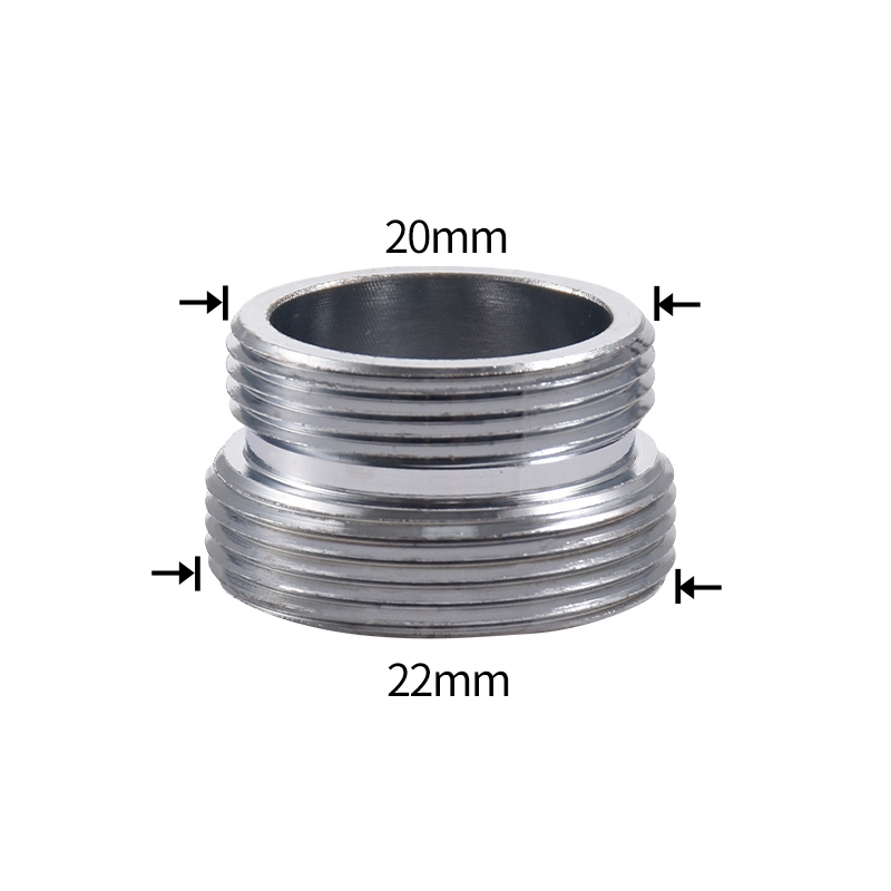 Stainless Steel Faucet Connector M22 To M20 M18 M1/2" Thread Joints Water Purifier Accessory Kitchen Water Tap Adapter Fittings: Pink