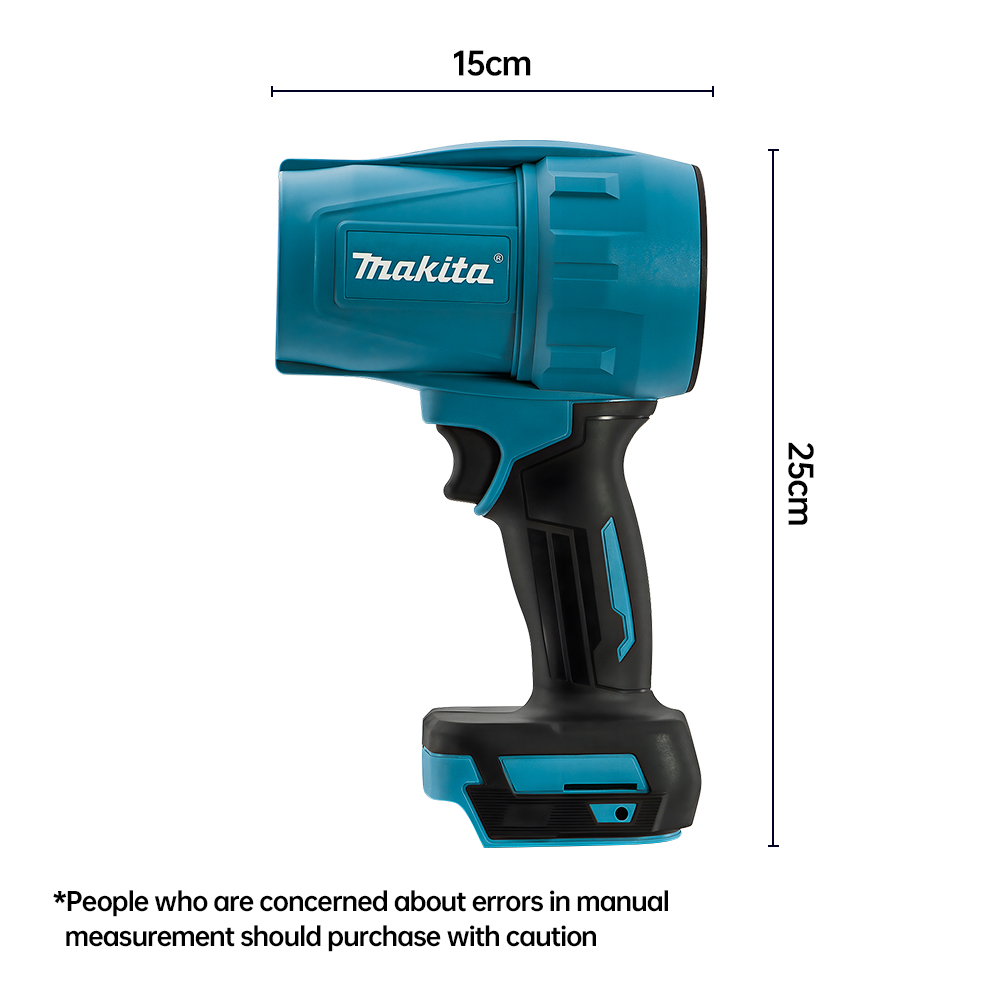 Makita Gewelddadige Blower 30000 RPM Turbo Jet Fan 18 V Elektrische Air Duster windsnelheid Turbo Oplaadbaar met Licht Auto Cleanin