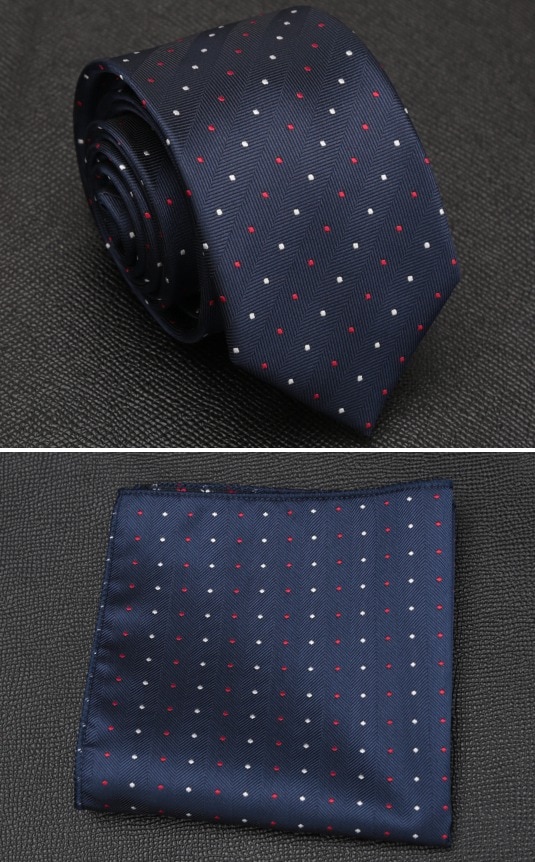 Xgvokh Mannen Das Set Wedding Stropdassen Voor Mannen Hanky Stropdas Dot Gestreepte Gravata Jacquard Tie Sociale Partij Accessoires