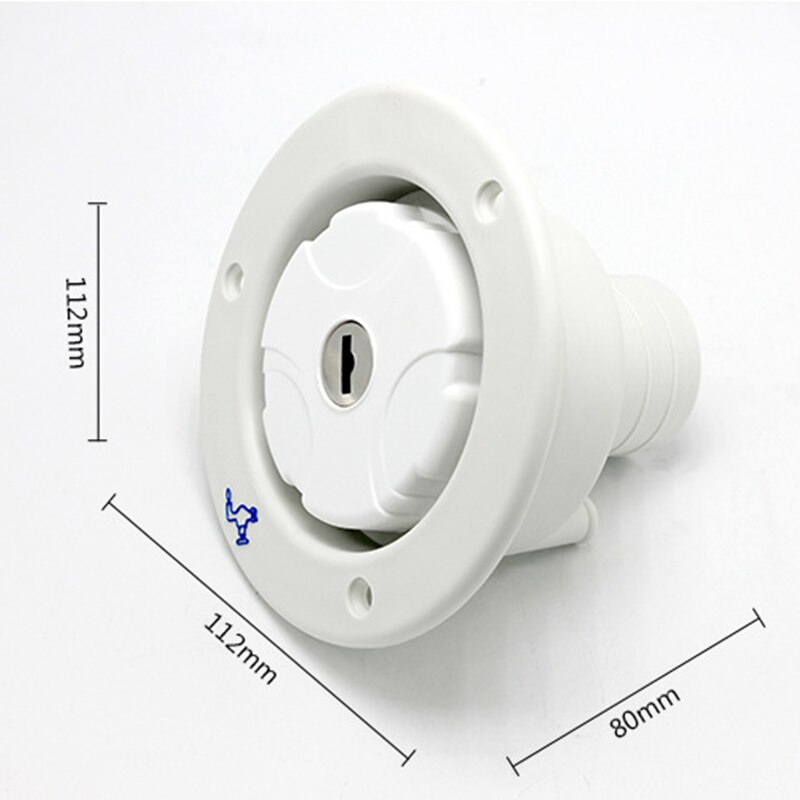 RV Gravity Water Inlet for RV Camp Trailer Car Accessories Replacement Parts CSL88