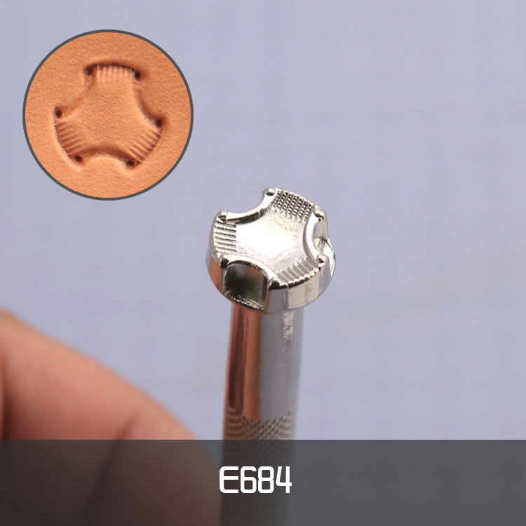Leather Working Saddle Making Tools Carving Leather Craft Stamps 1pcs Stamping Embossing Mold: E684
