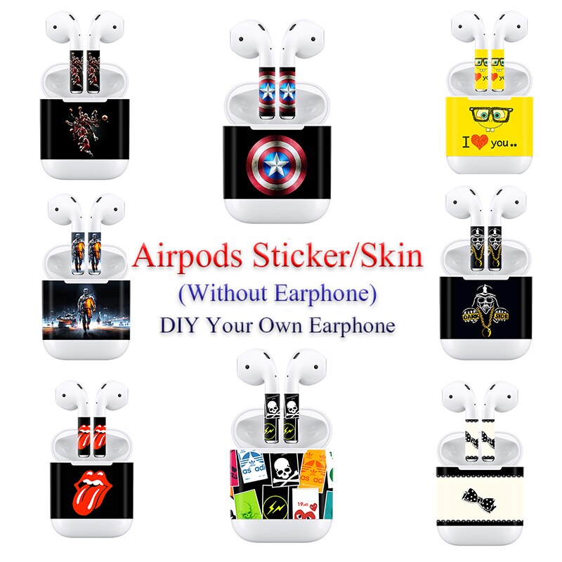 DIY Airpods Sticker Skin for Apple Airpods Decals