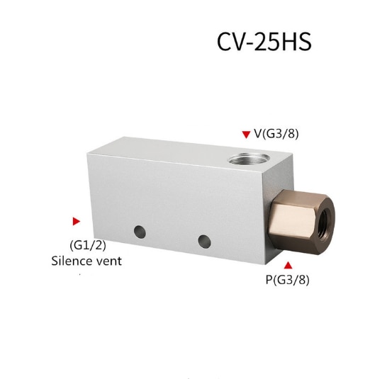 Vacuum ejector Generator Air Exhaust Ejector Pneumatic ACV CV-10 15 20 valve Negative Control Valve wyrzutnik prozniowy: CV-25HS