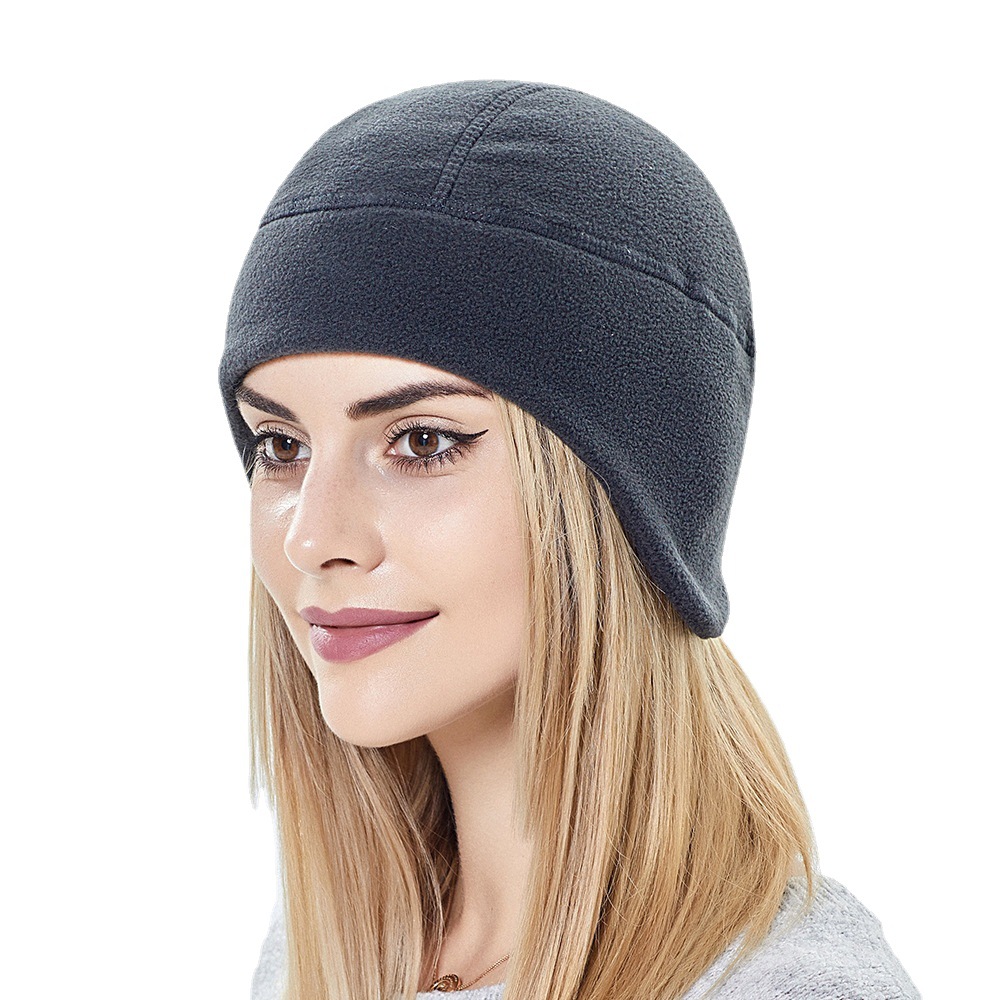 Winter Riding Outdoor Warm Hat Grain Fleece Earmuffs Windproof and Cold-proof Baotou Hat Inner Lining Hat Bicycle Hat MX0041