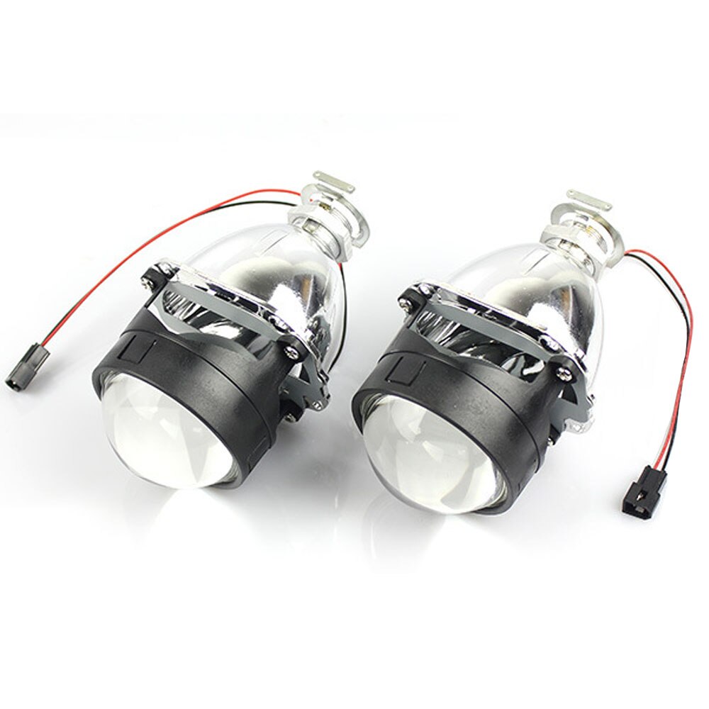 2.5 inch mini hid bi xenon projector lens 35w xenon ballast 5000k H1 bulb car assembly kit fit h1 h4 h7 model car: only lens