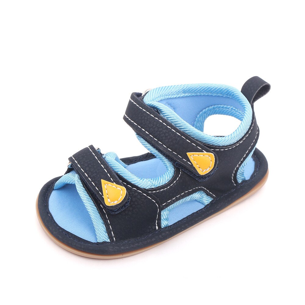 Baby Jongen Sandales Pasgeboren Bebes Zomer Schoenen Peuter Meisje Schoenen Voor 1 Jaar Oude Baby Lederen Sandalen Baby Accessoires 0-18M: Blauw / 13-18 months