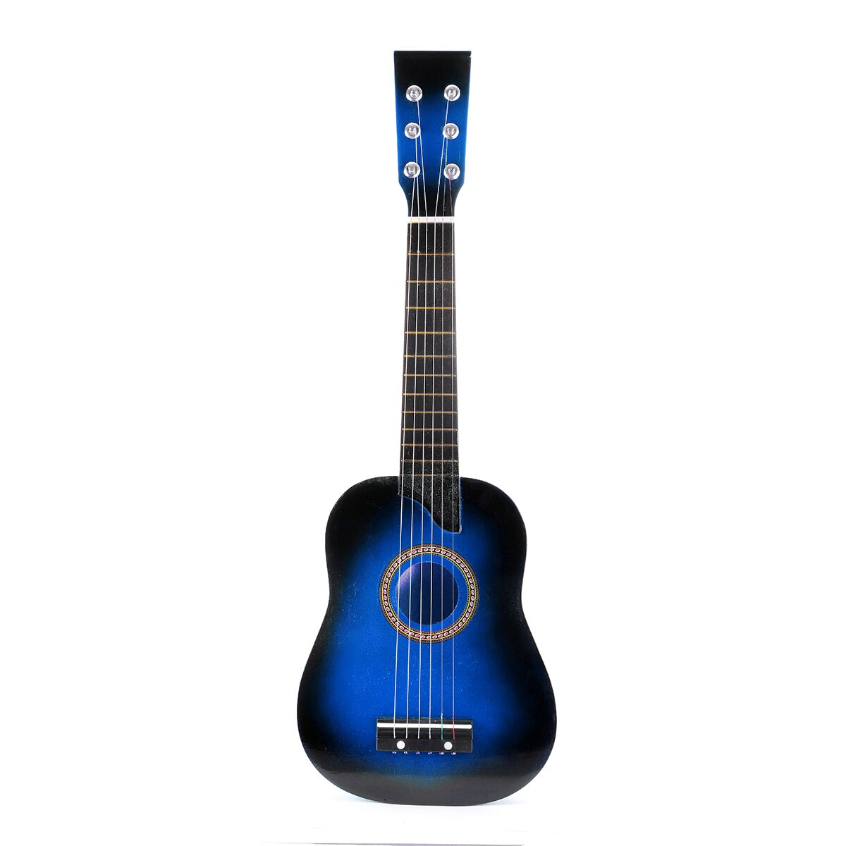 25 Inch Akoestische Gitaar 6 String Kids Houten Gitaar Voor Beginners Snaarinstrument Met Pick En String